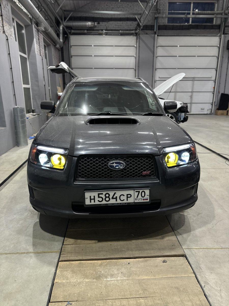 Установка LED-ламп в фары