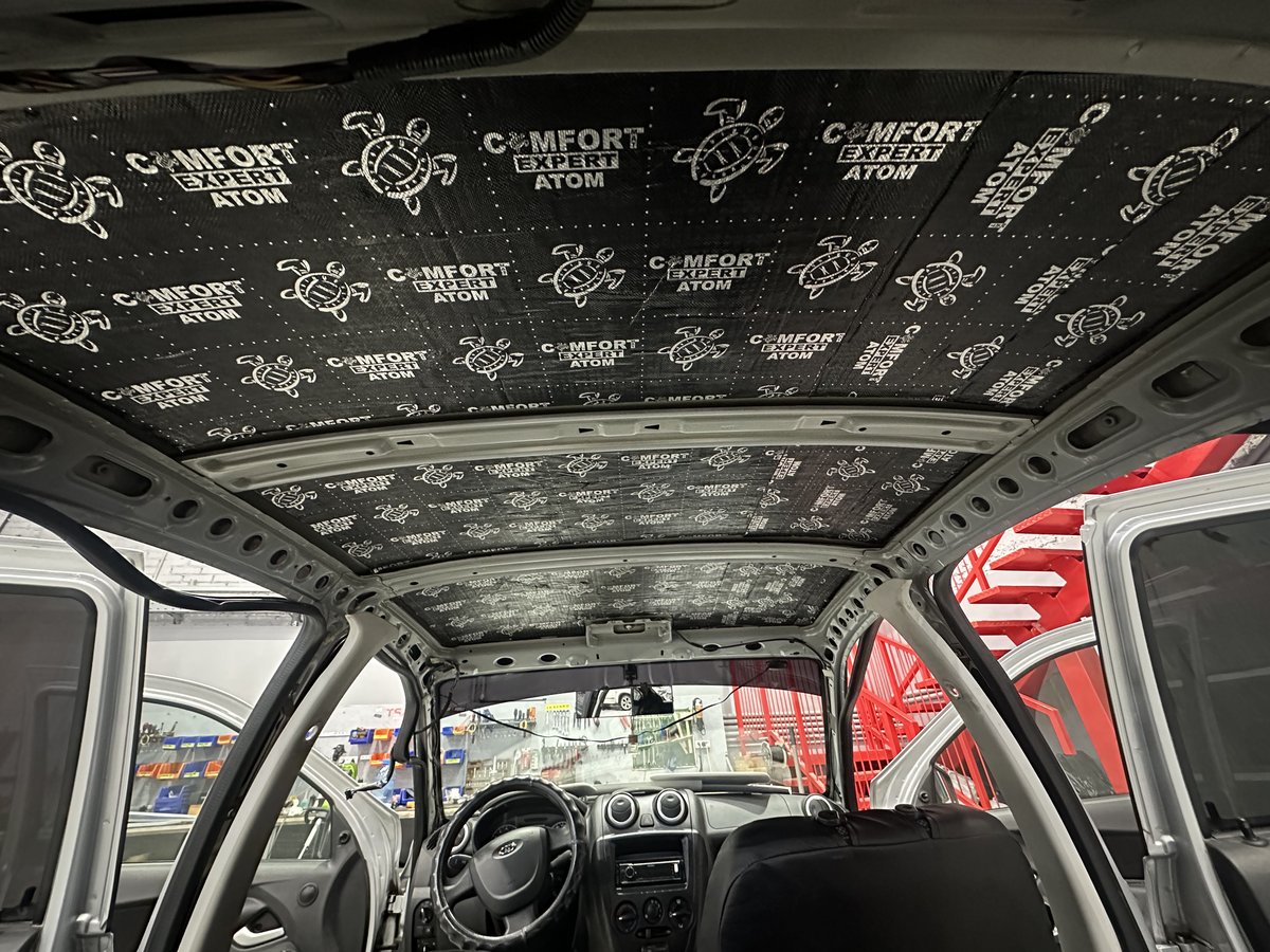 Комплексная шумоизоляция крыши авто Comfort Mat